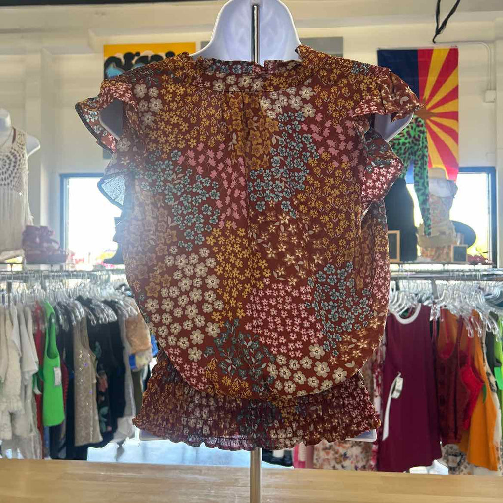 Sienna Sky Size S Brown Preloved Sleeveless