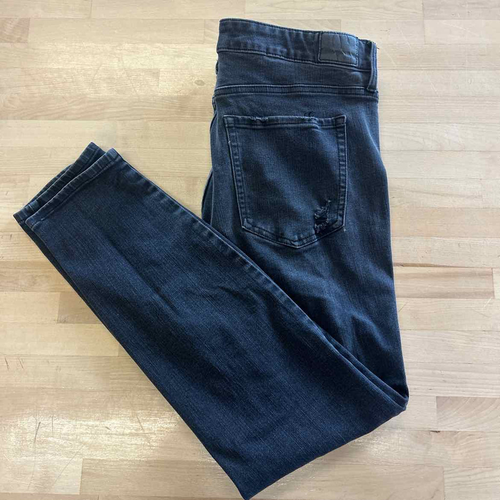 Aeropostale Size 16 Black Preloved Jeans