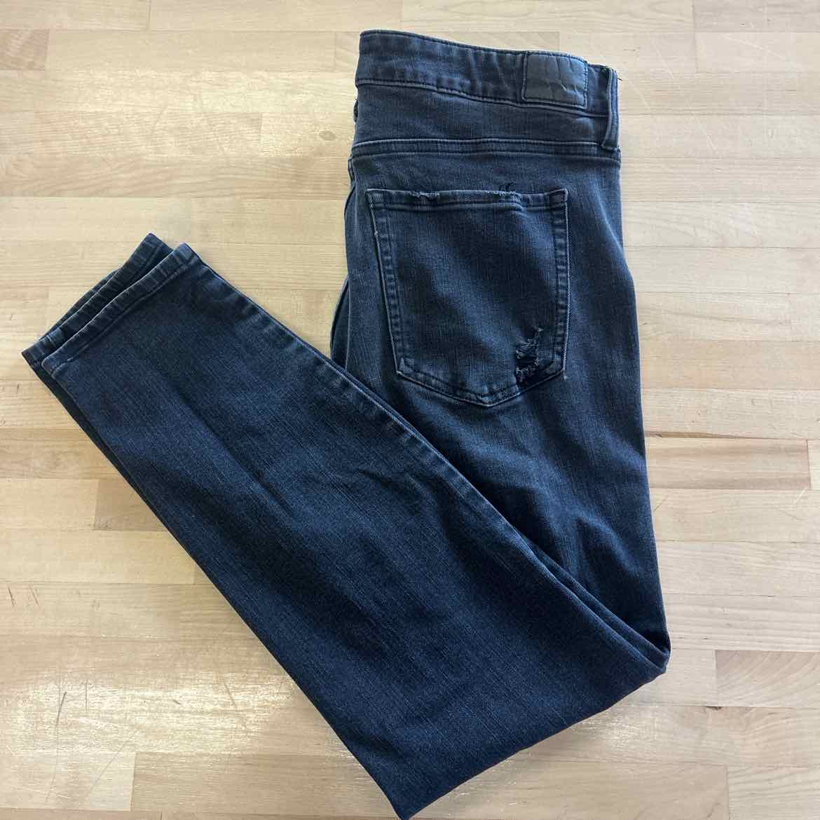 Aeropostale Size 16 Black Preloved Jeans
