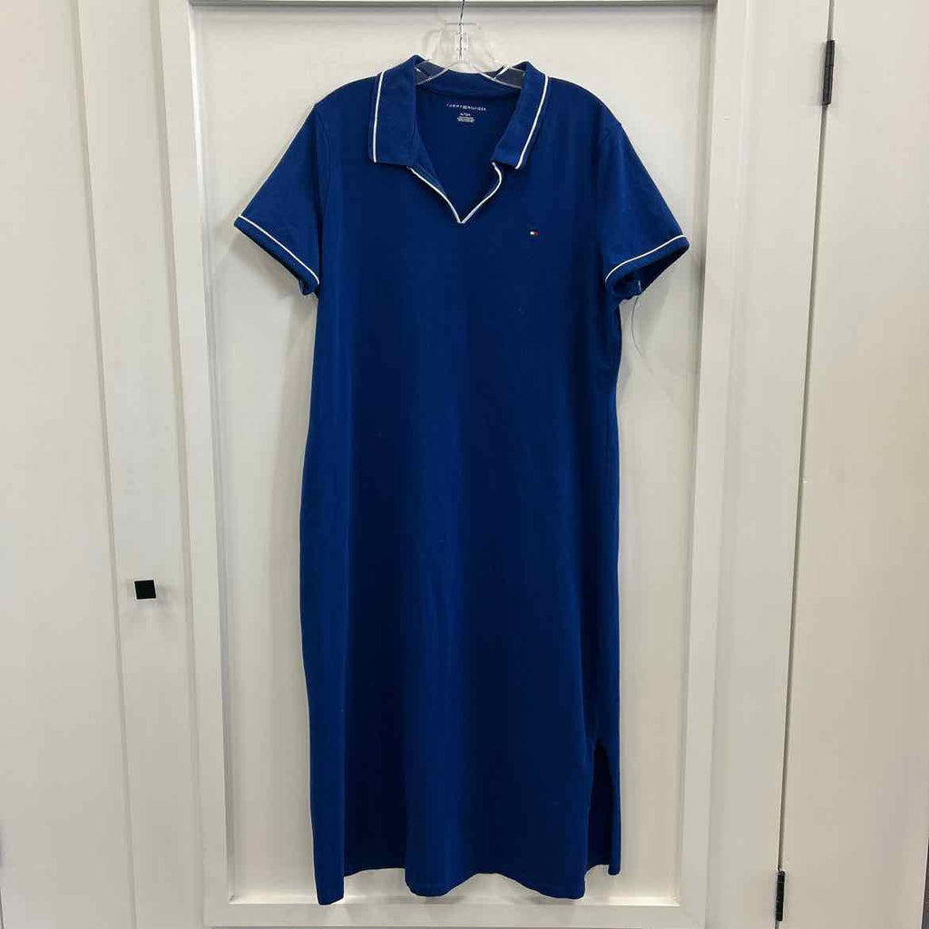 Tommy Hilfiger Size XL Blue Preloved Dress