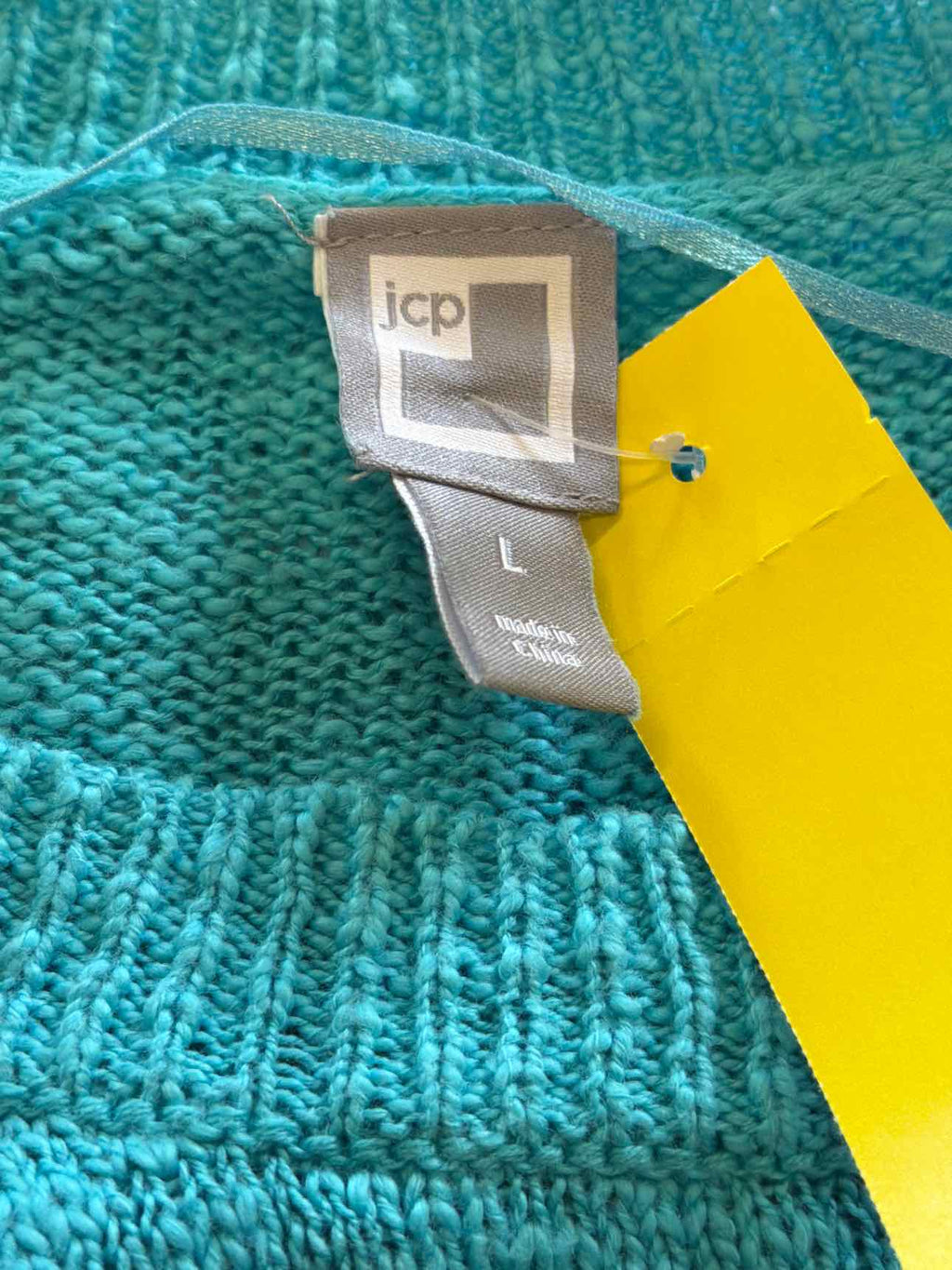 JCP Size L Blue Sweater