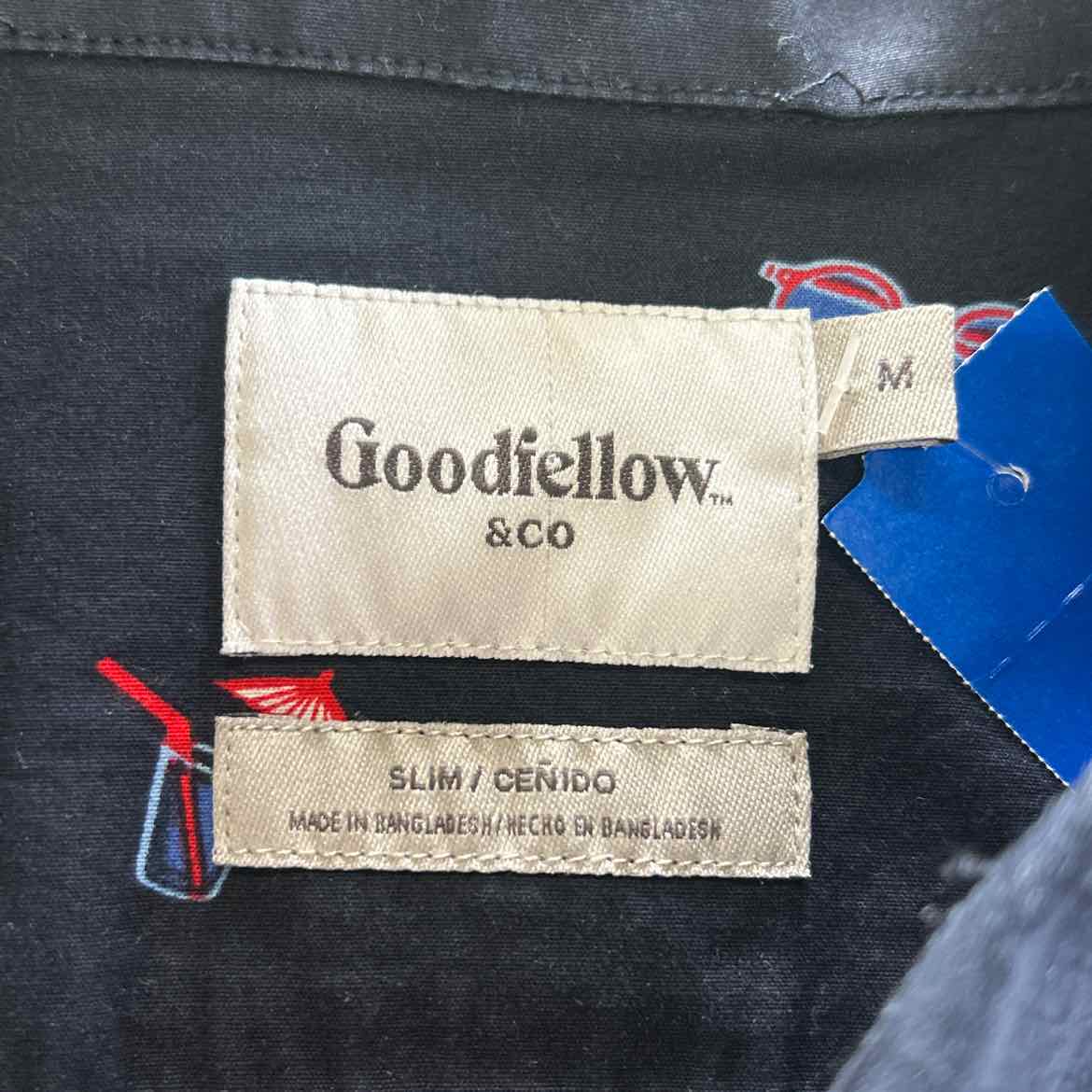 Goodiellow & Co Size M Black Preloved MENS T-shirt