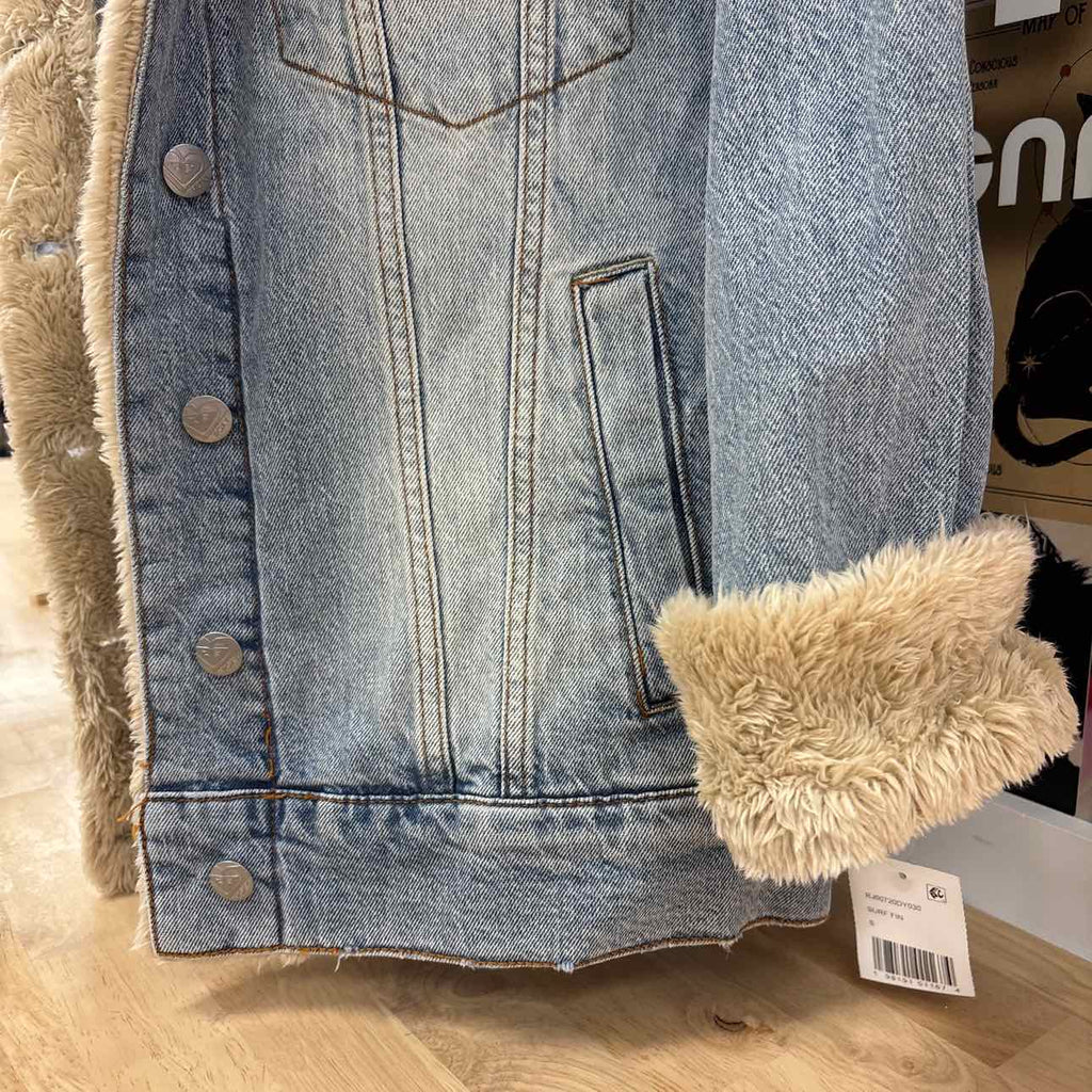 Roxy Size S Blue New Jean Jacket