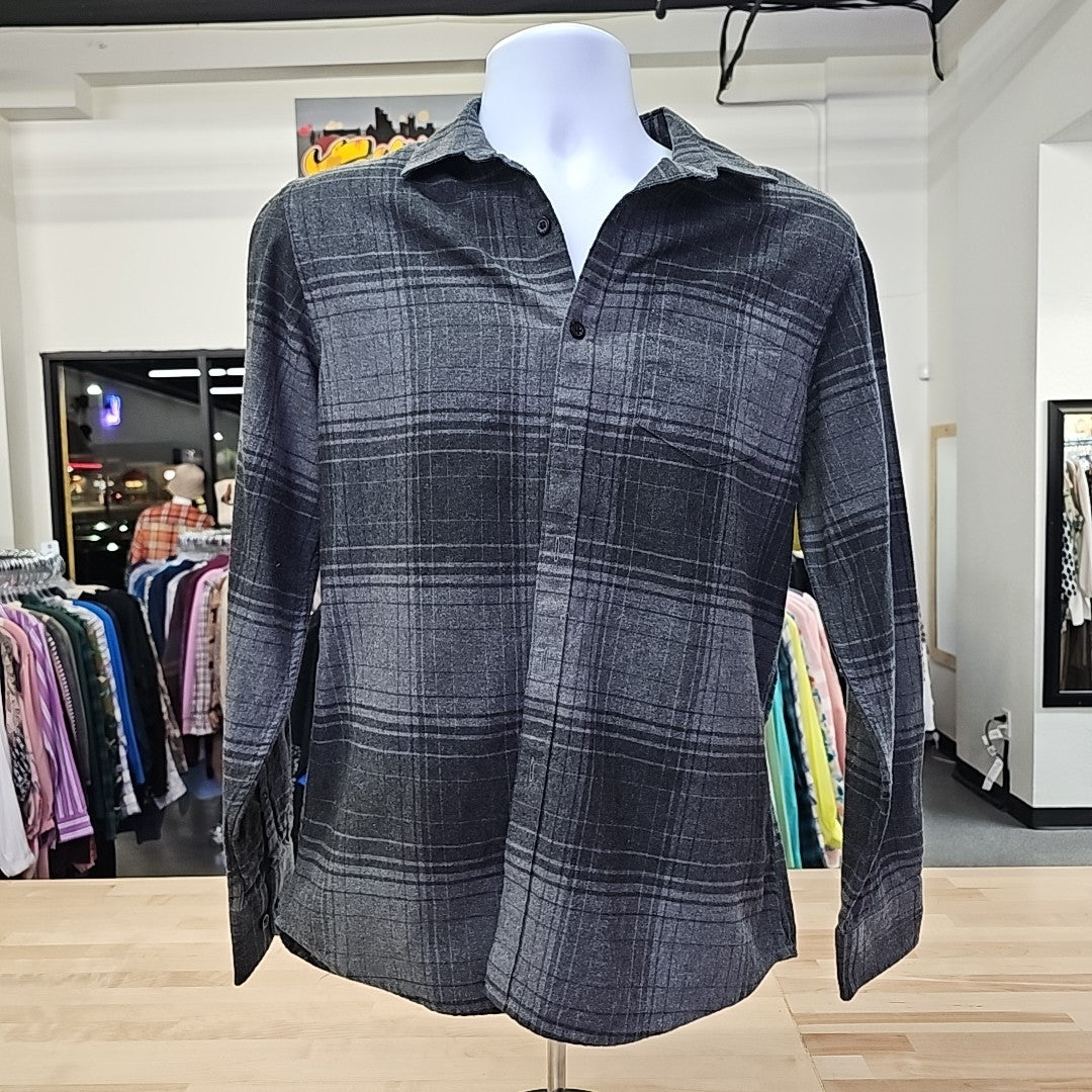 Marc Anthony Size S Gray MENS Button Down Shirt