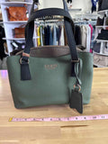 Guess Olive Green Lyndi Small Girlfriend Satchel NWT