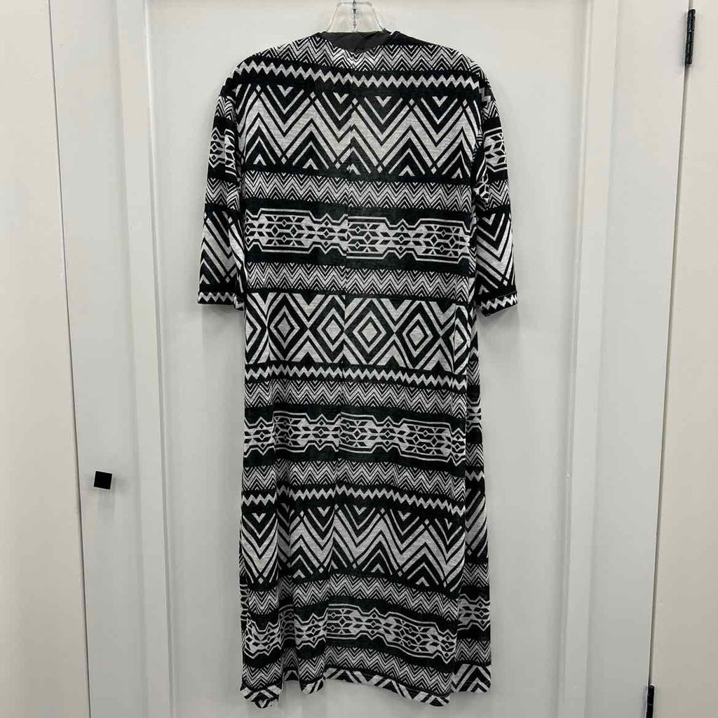 Divided Size S Black/White Cardigan