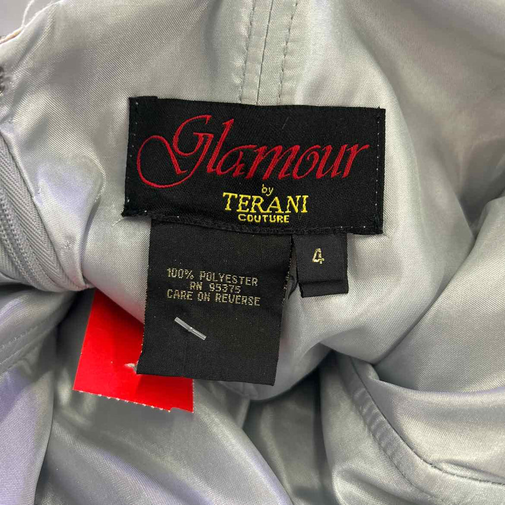 Glamour Size 4 Blue Used Dress