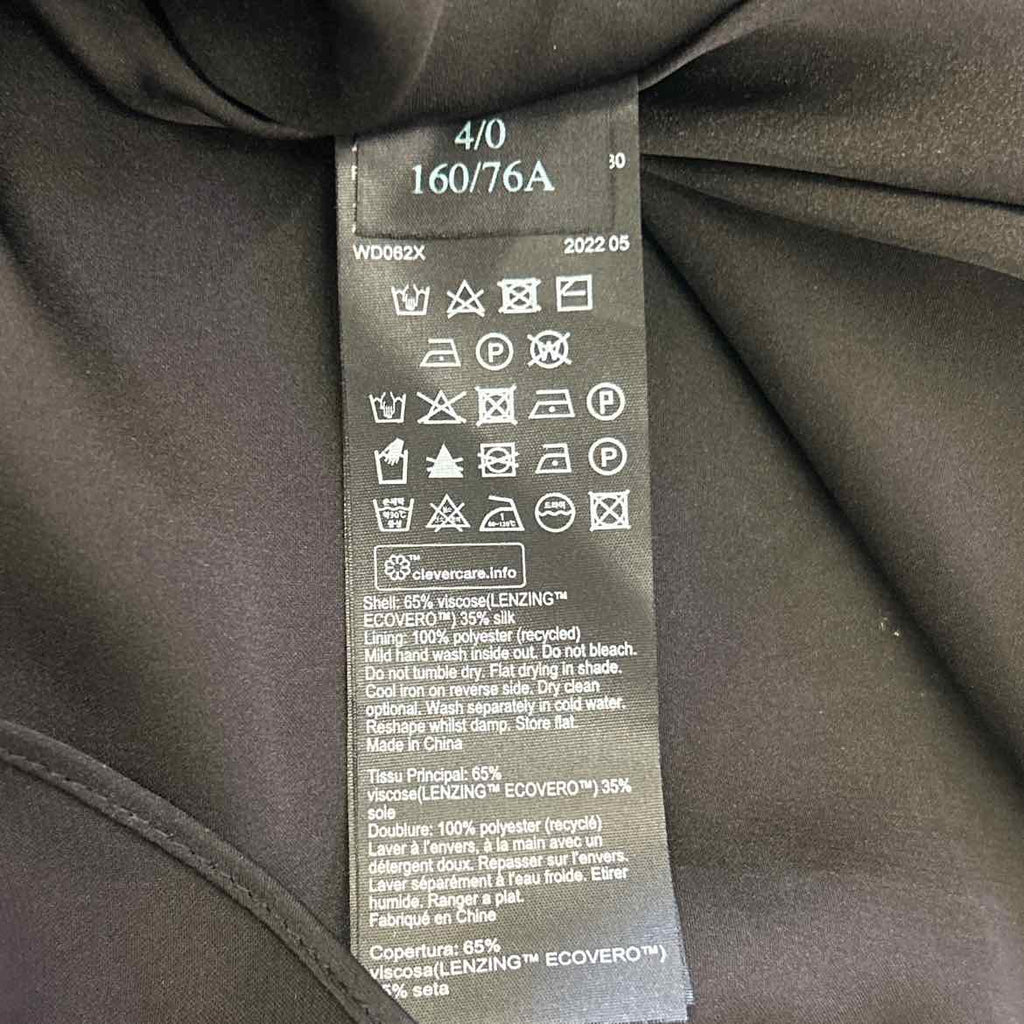 All Saints Size 0 Black Preloved Dress