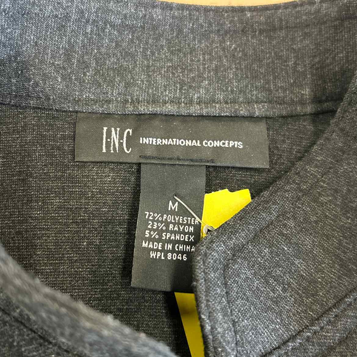 INC Size M Gray Jacket