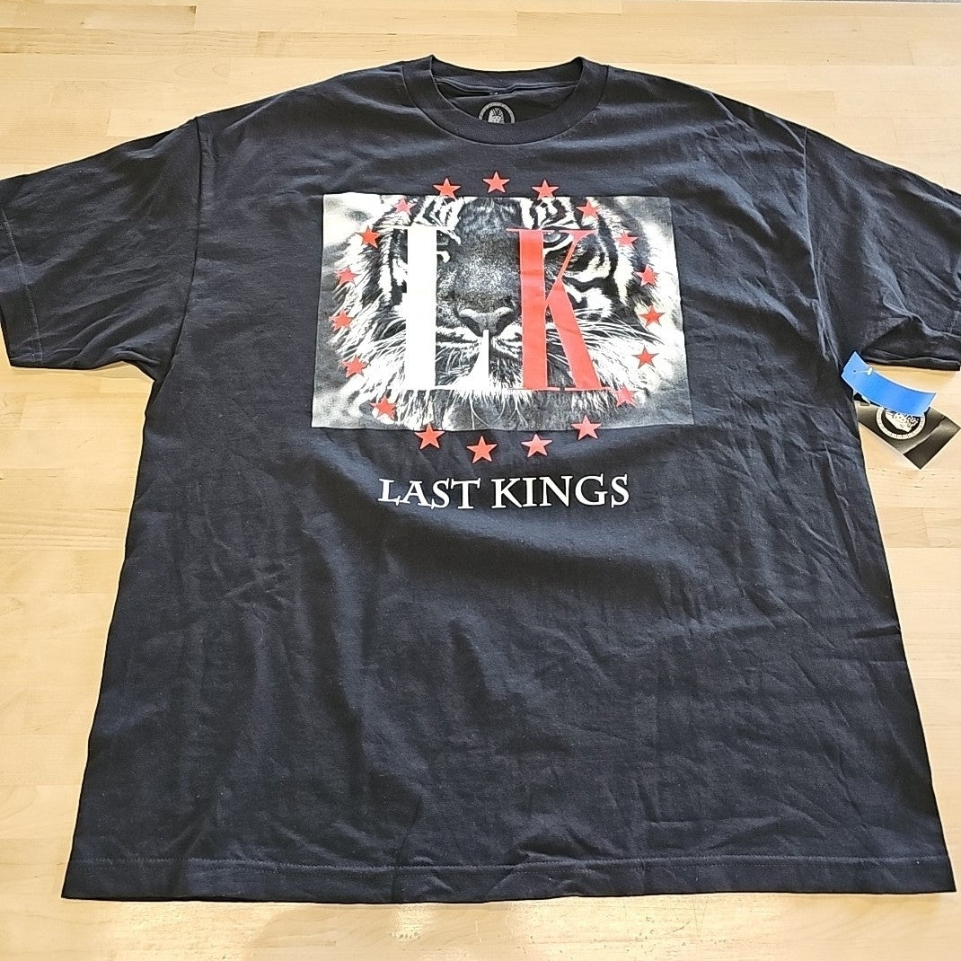 Last Kings Size 2XL Black MENS T-shirt