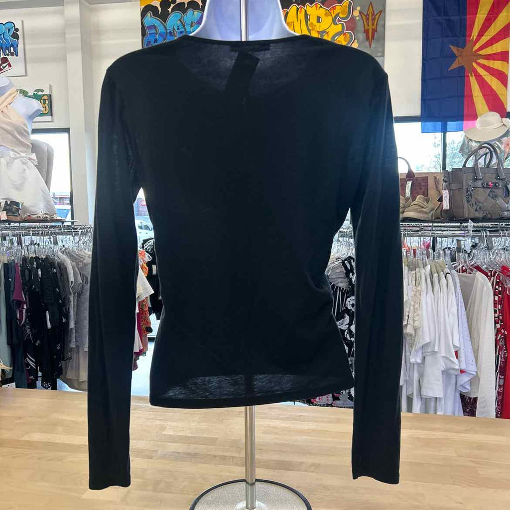 zara Size L Black Preloved Longsleeve