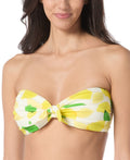 Kate Spade Size M Tie-Front Bikini Top