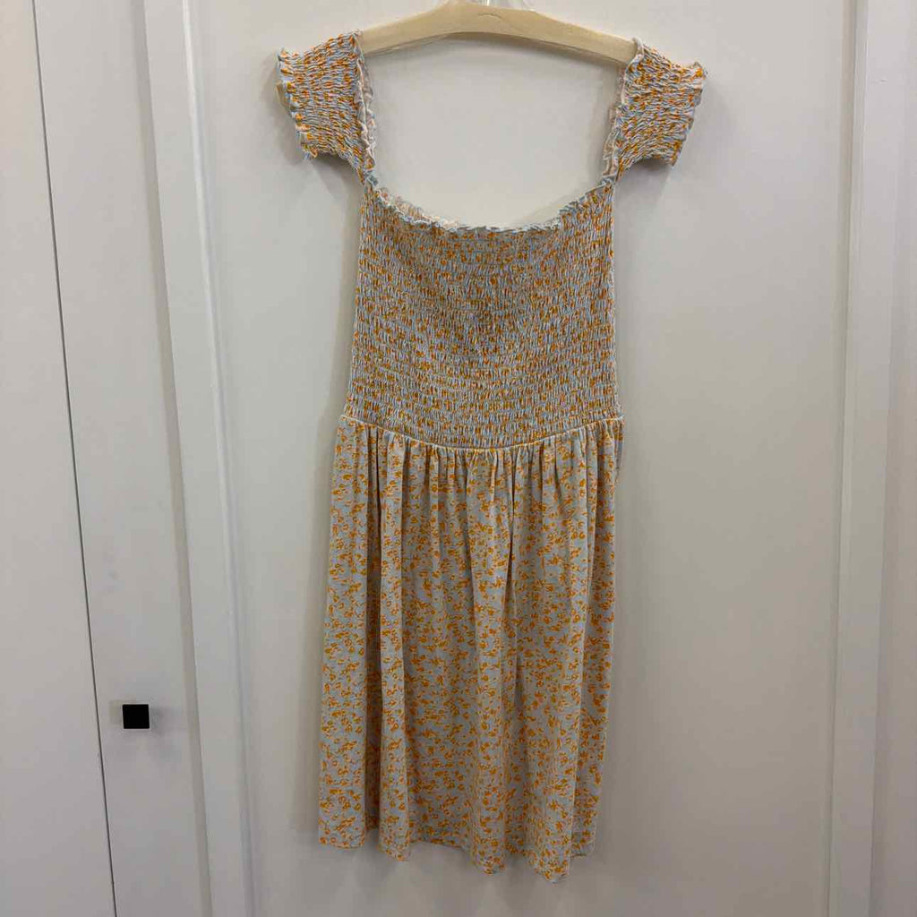 billabong Size XL orange/blue Preloved Dress