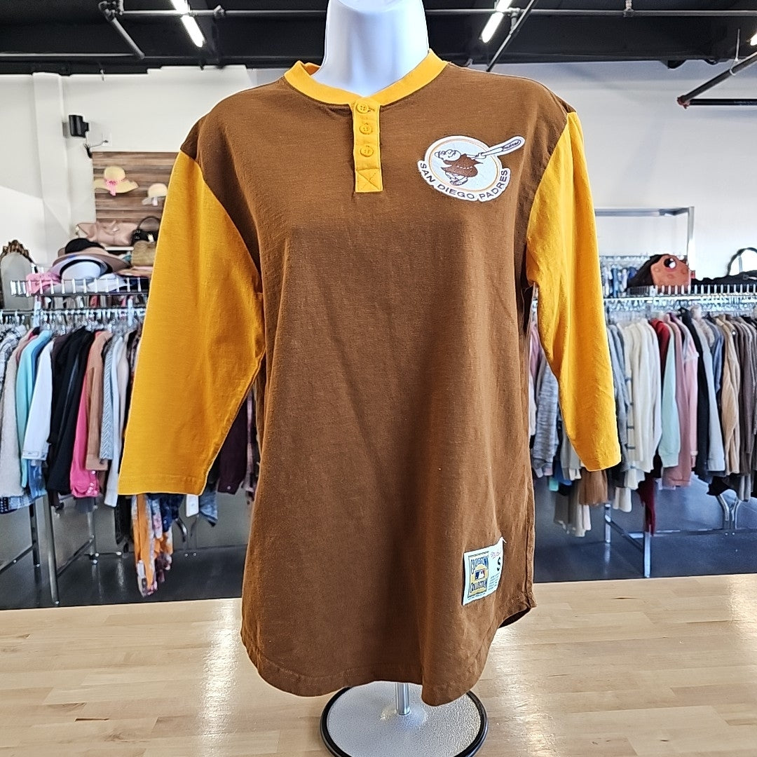 MLB Size S Brown Longsleeve