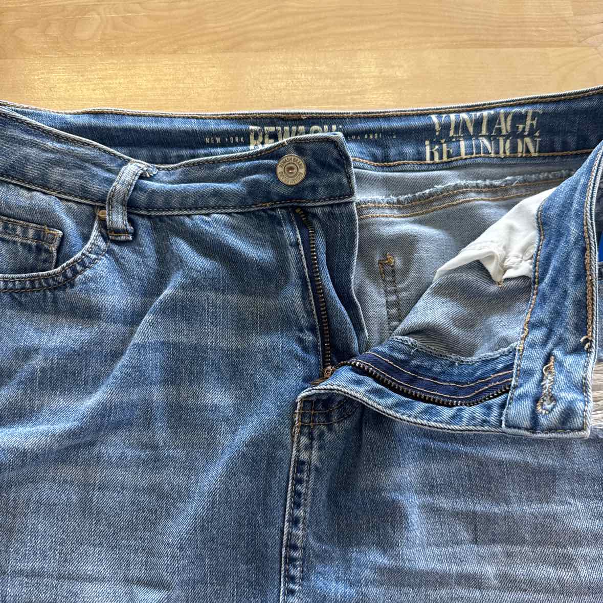 Rewash Size 11 Blue Skirt