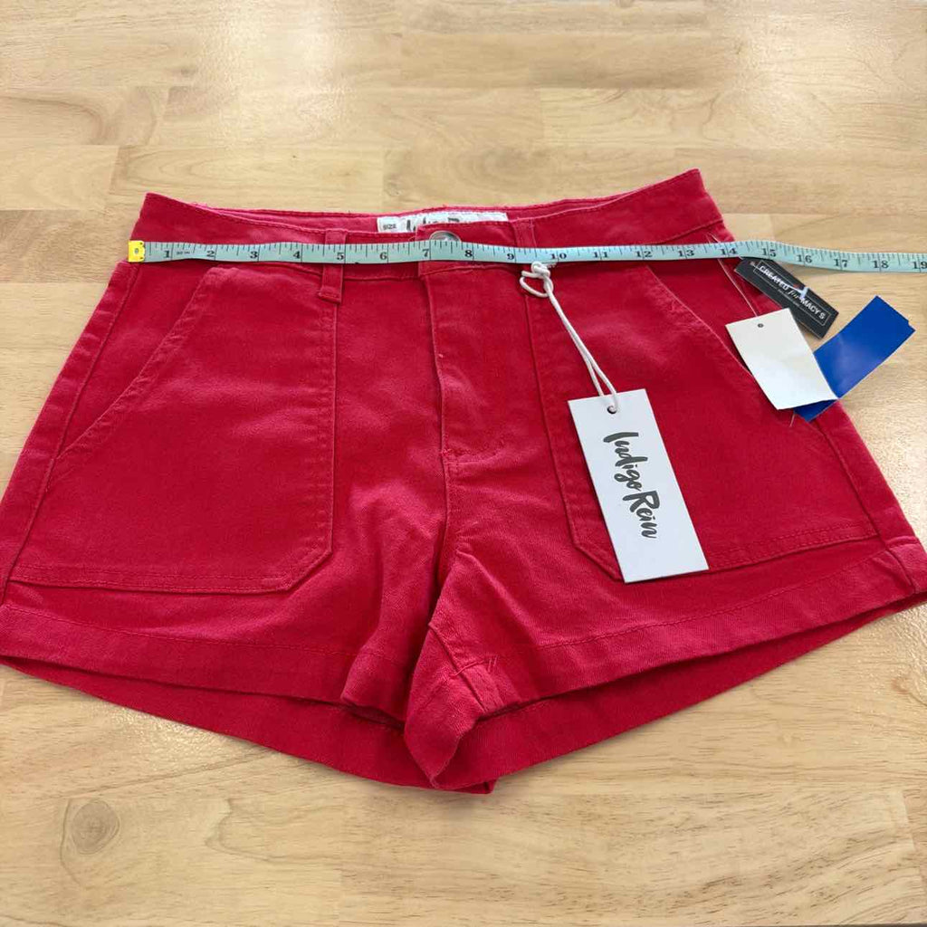 Indigo Rain Women Size 5 Red New Shorts