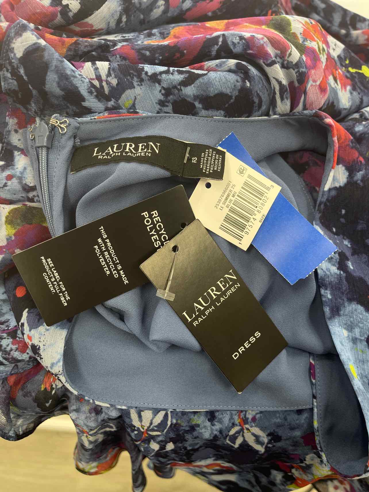 Ralph Lauren Size 12 Blue Preloved Dress