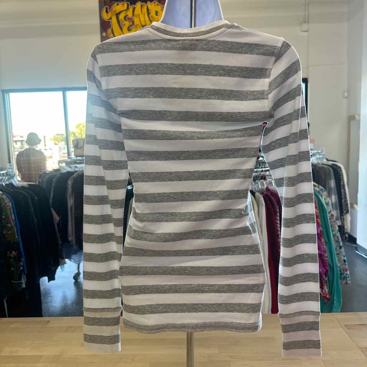 Camp David Size S Gray Long Sleeve