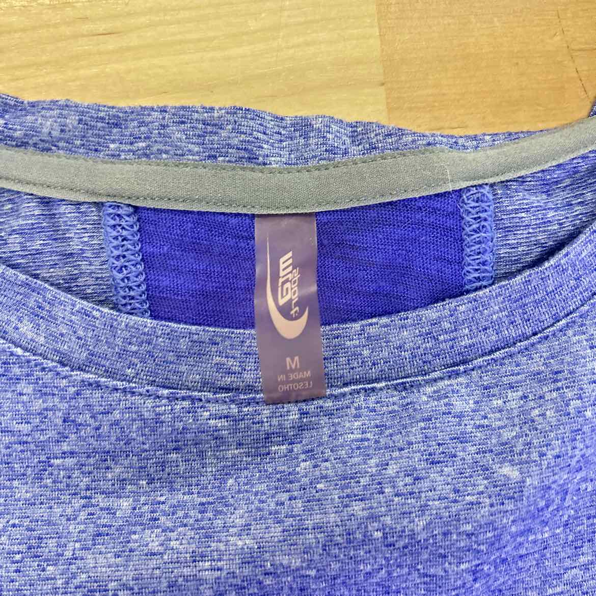 MTA Size M Purple Preloved Athletic Tee