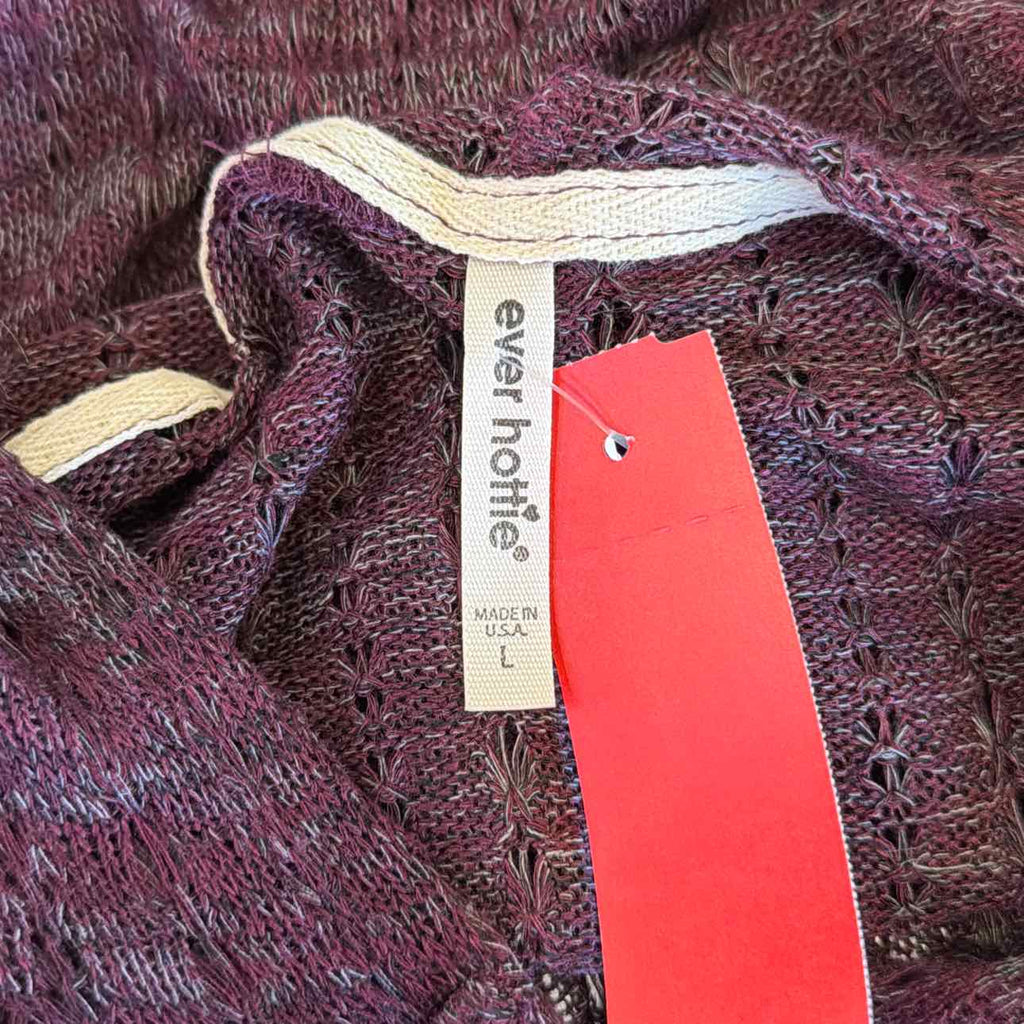 Ever Hottie Size L Burgandy Preloved Sweater