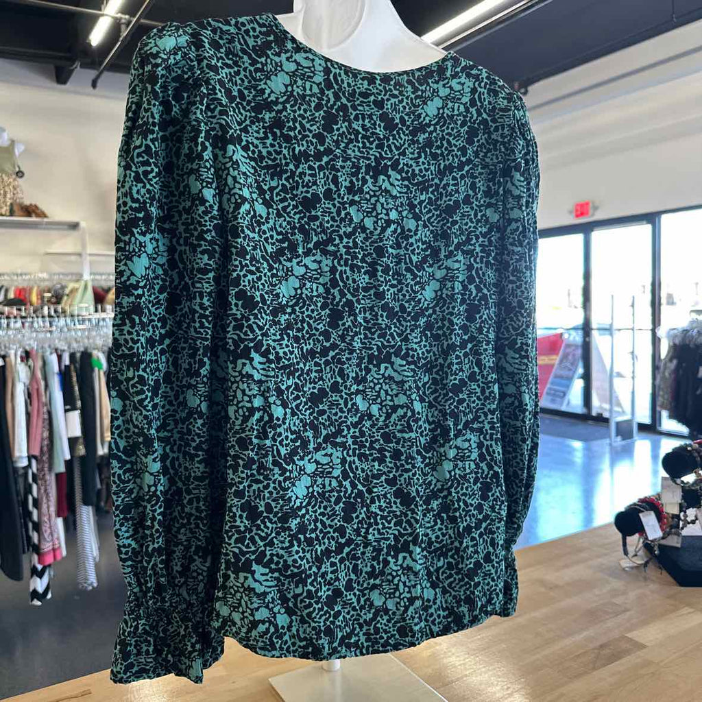 Melrose Size S Green Long Sleeve