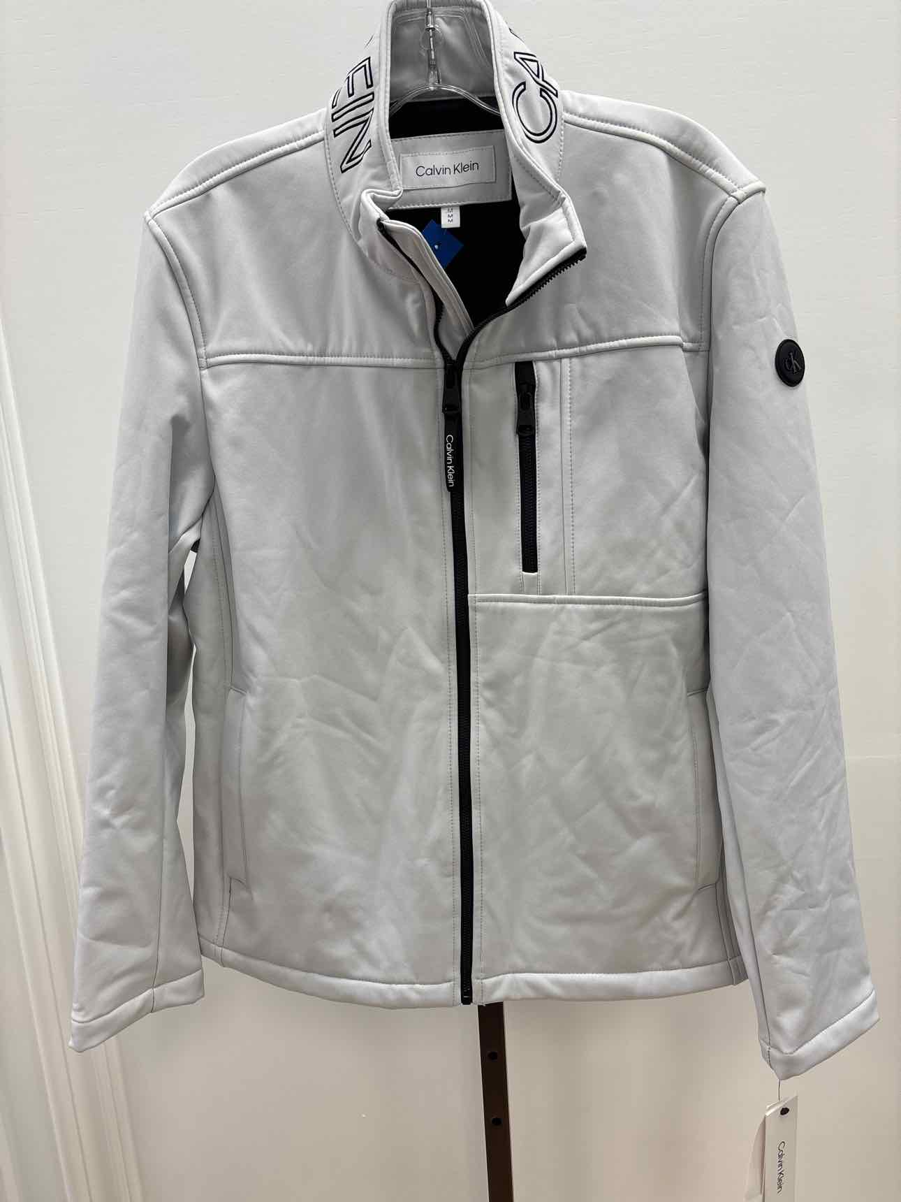 Calvin Klein Size M Men's Regular Fit Stand Collar Jacket