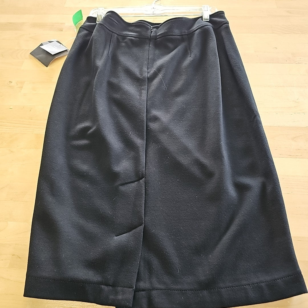 Liz Claiborne Size L Black Preloved Skirt