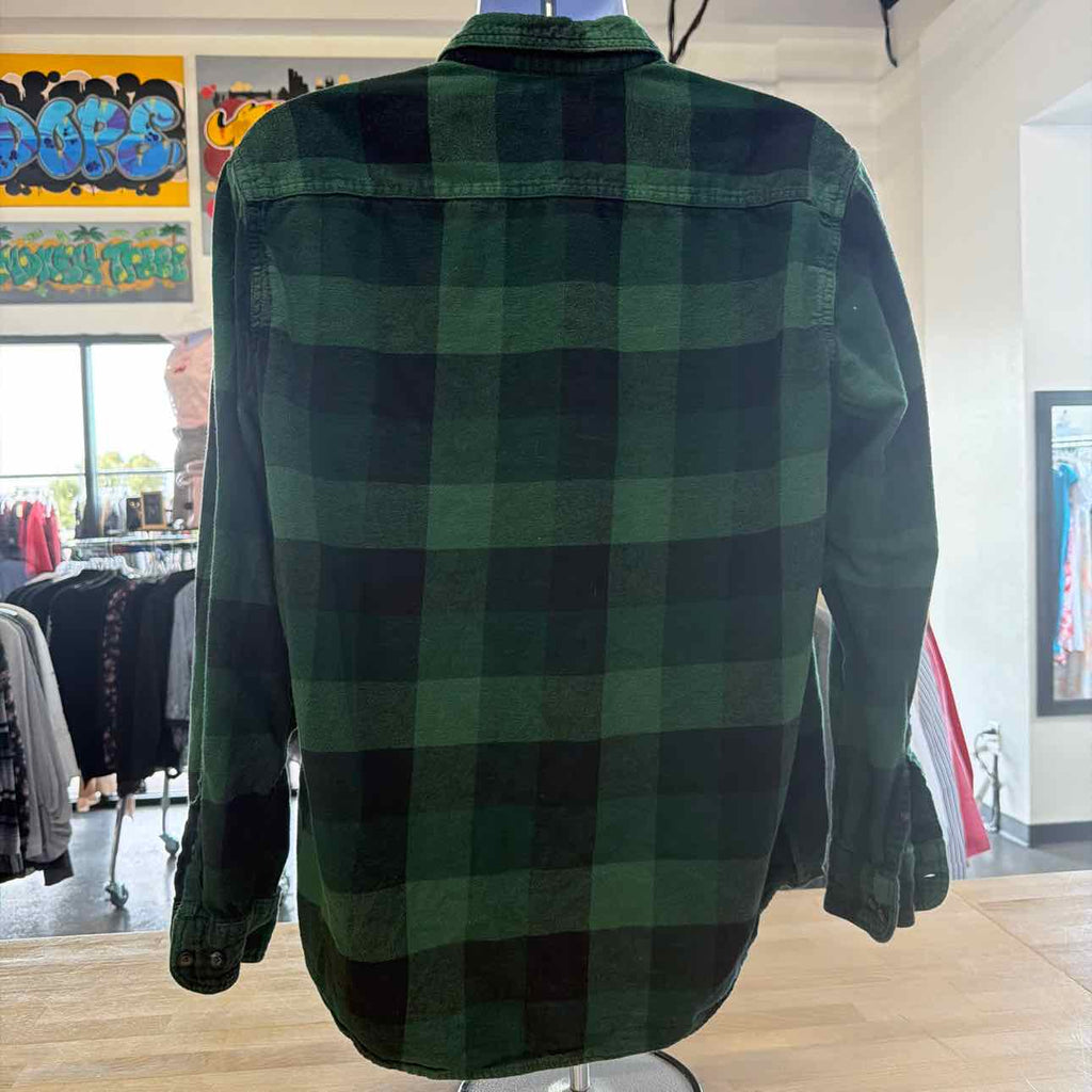 Sonoma Size XL Green MENS Flannel