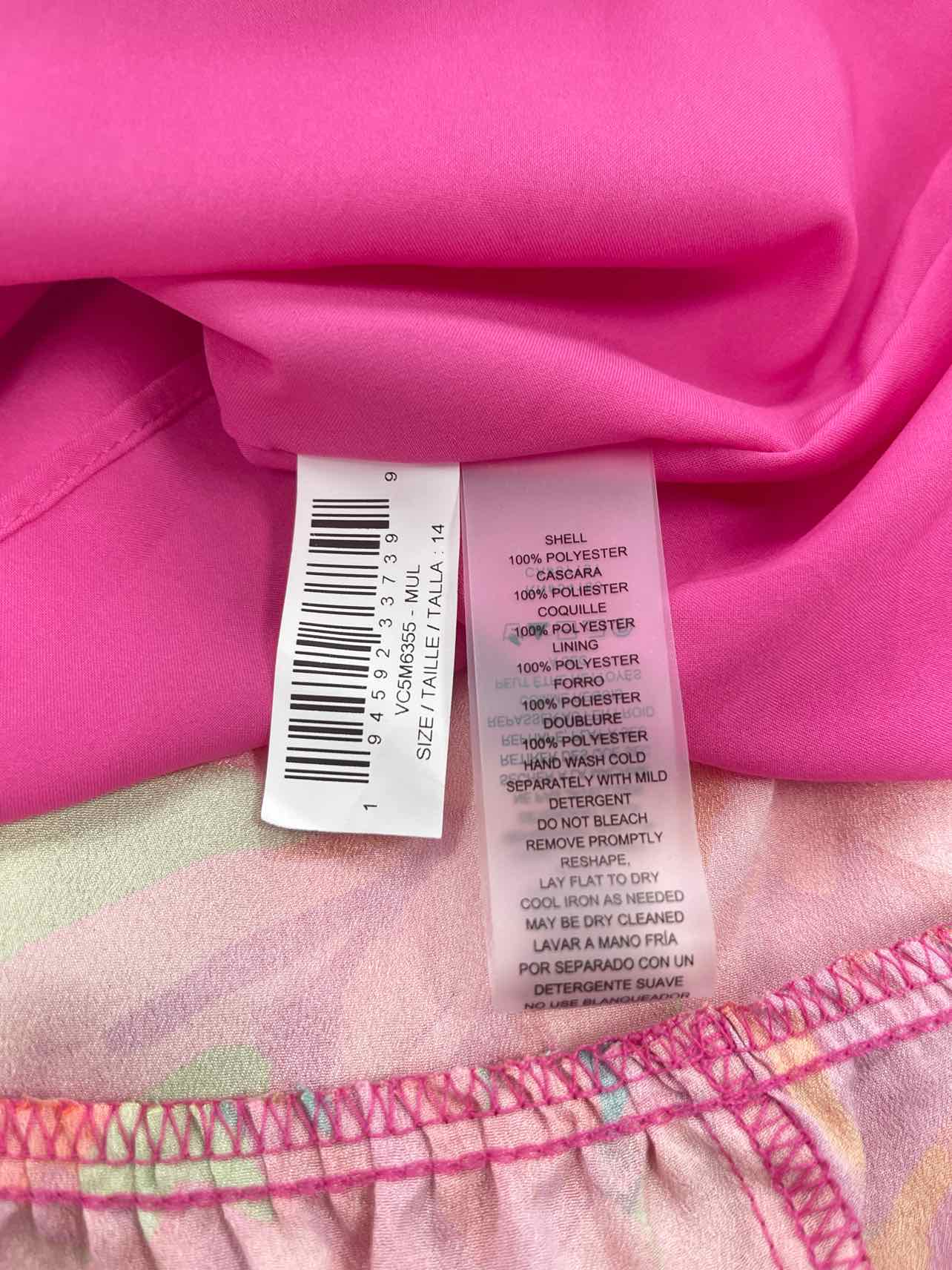Vince Camuto Size 14 Pink New Dress
