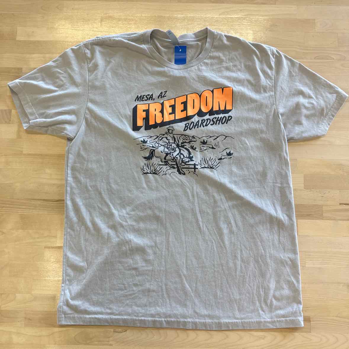 Next Level Size XL Gray MENS T-shirt
