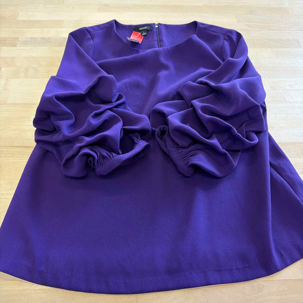 Alfani Size S Purple Preloved Blouse