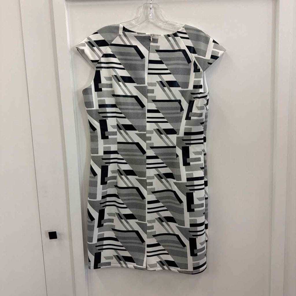 ILE Size 10 Black/White Preloved Dress