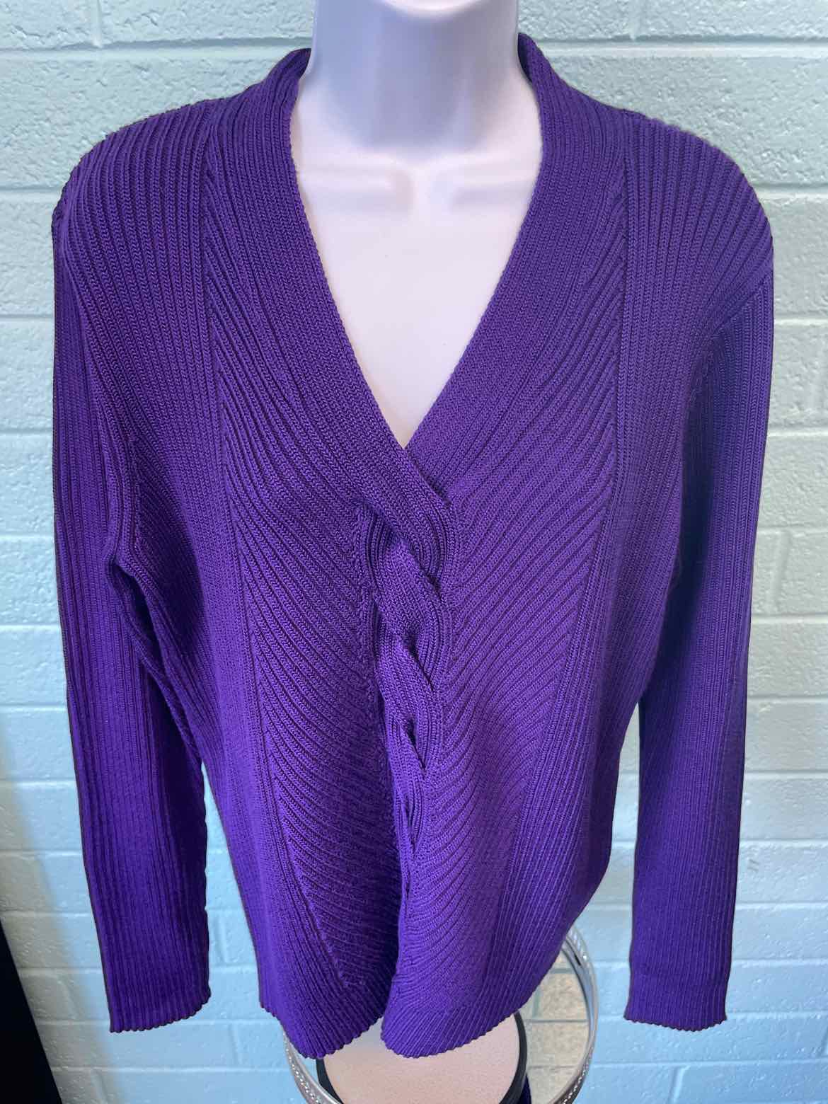 Ralph Lauren Size XL Purple Sweater