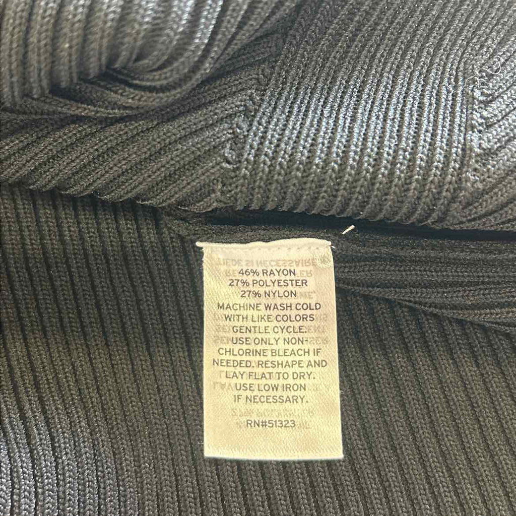 Halogen Size XS Black Knit Preloved Tank