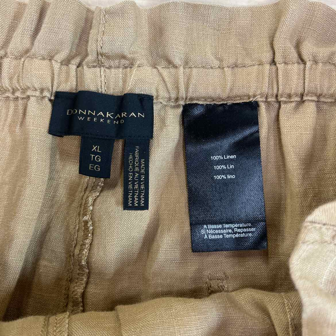 Donna Karan Size L Tan New Pants