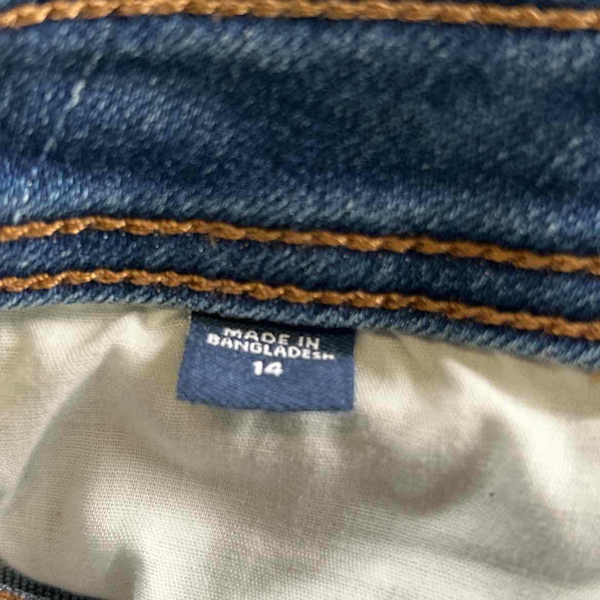 J Jill Women Size 14 Blue Denim Preloved Shorts