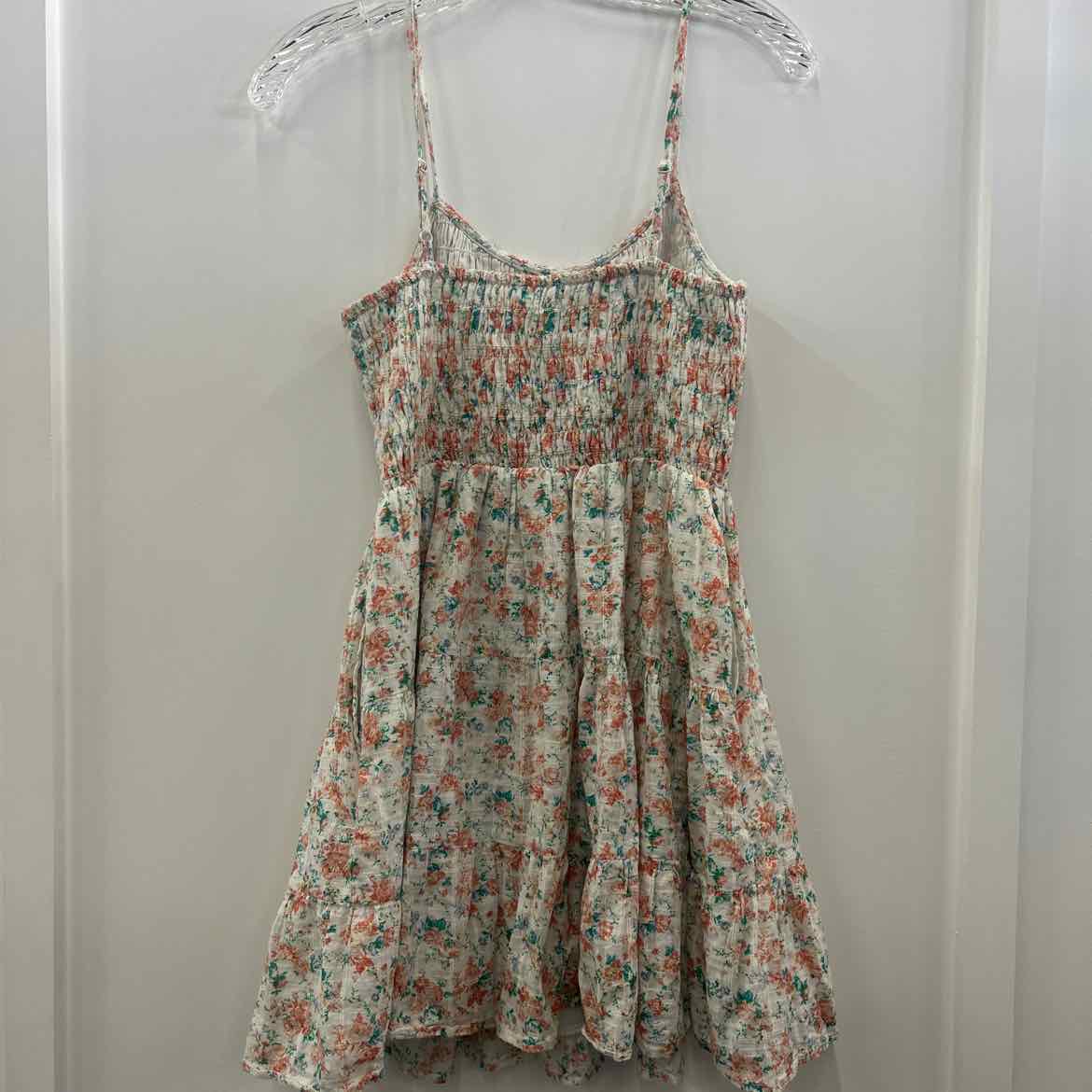 American Eagle Size S White Cotton Preloved Dress