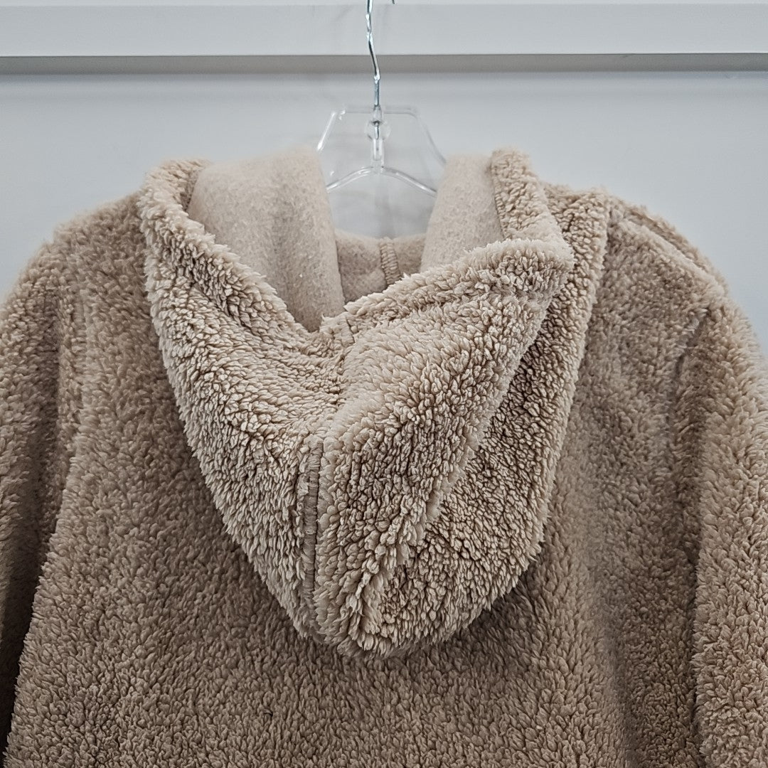 Tommy Hilfiger Women's Zip-Front Long-Sleeve Sherpa Jacket