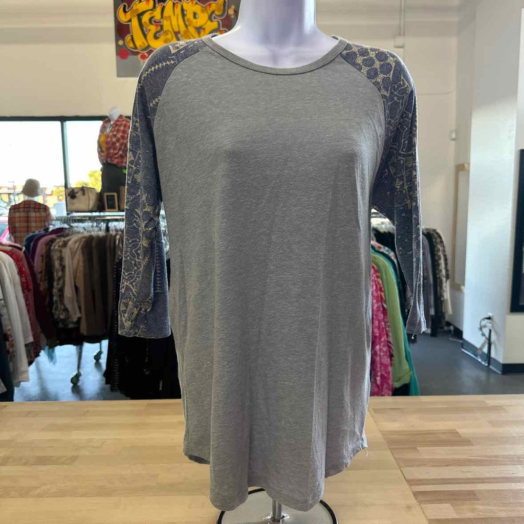 LulaRoe Size M Blue T-shirt