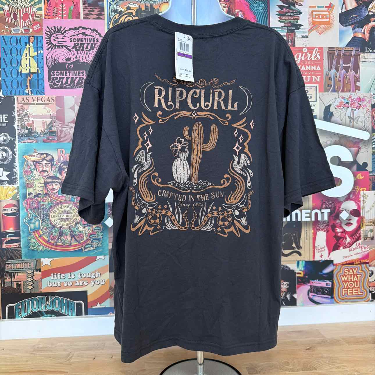 Rip Curl Size XXL Desert Queen Heritage T-Shirt