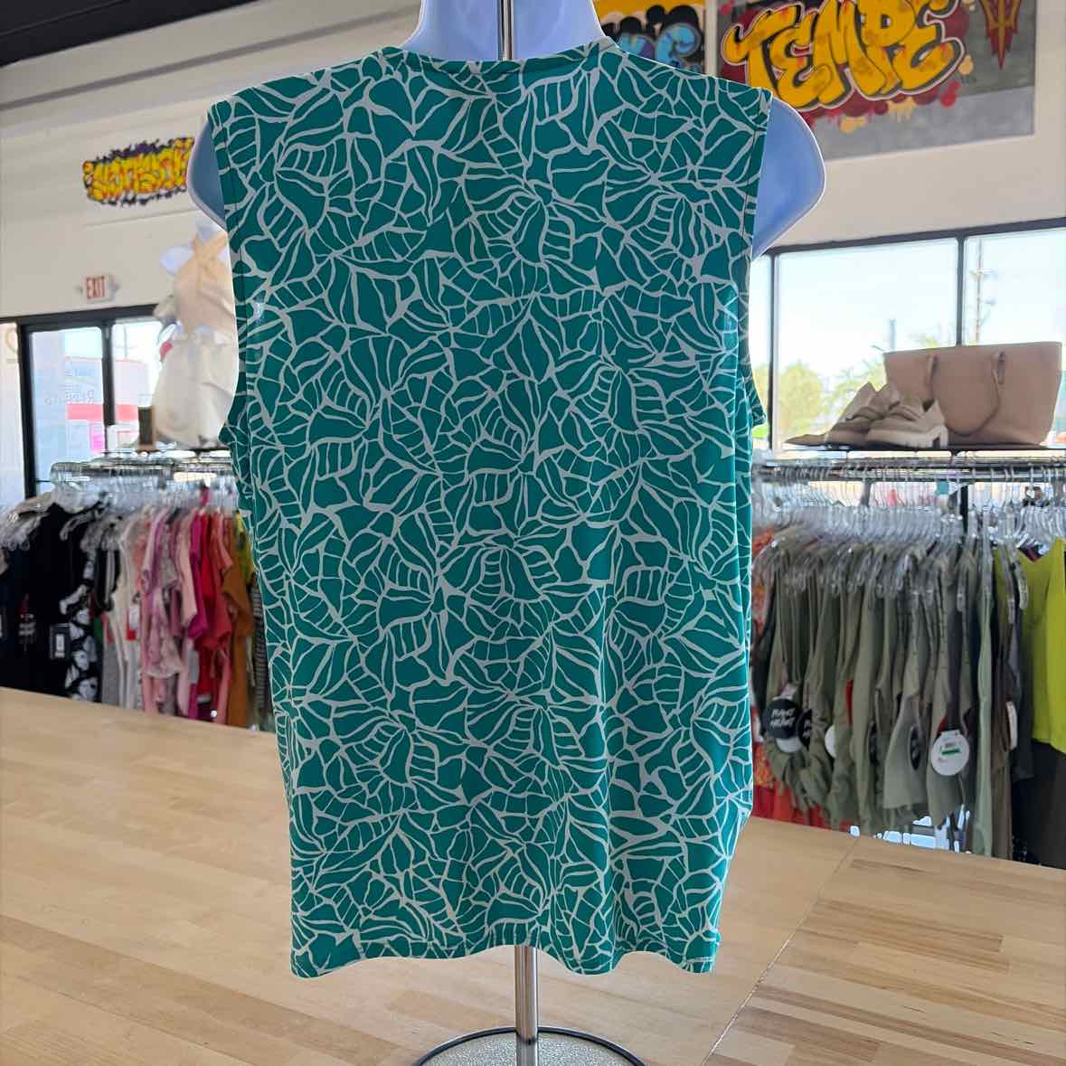 INC Size S Blue Preloved Sleeveless