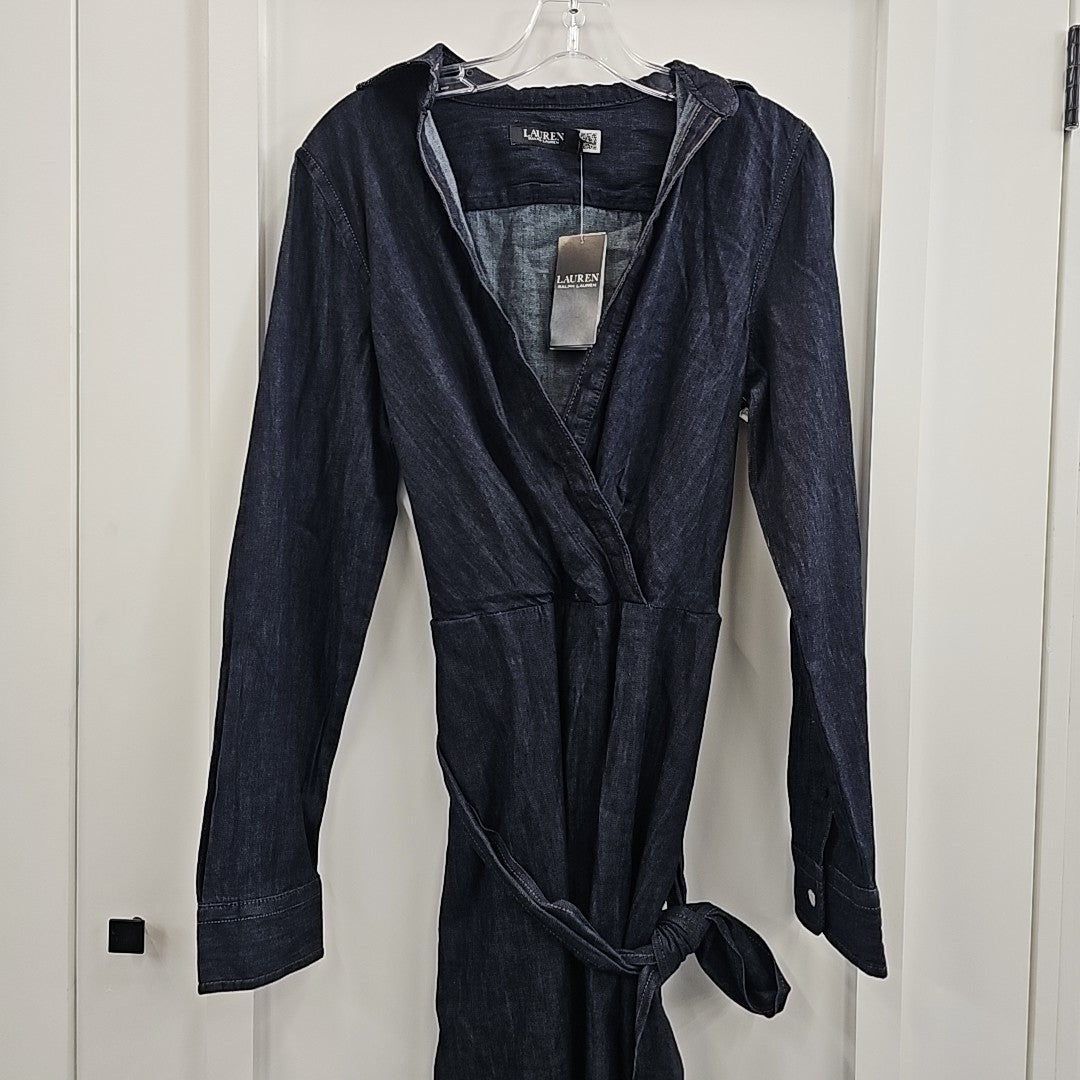 Ralph Lauren Size 10 Blue Dress