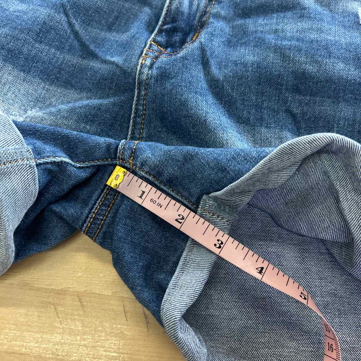Wax Jean Women Size M Blue Denim Preloved Shorts