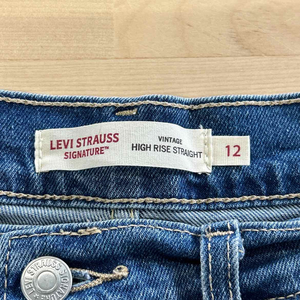 Levi's Size 12 Blue Denim Preloved Jeans