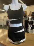 Fern Fitness Size S Black/White Preloved Athletic Set
