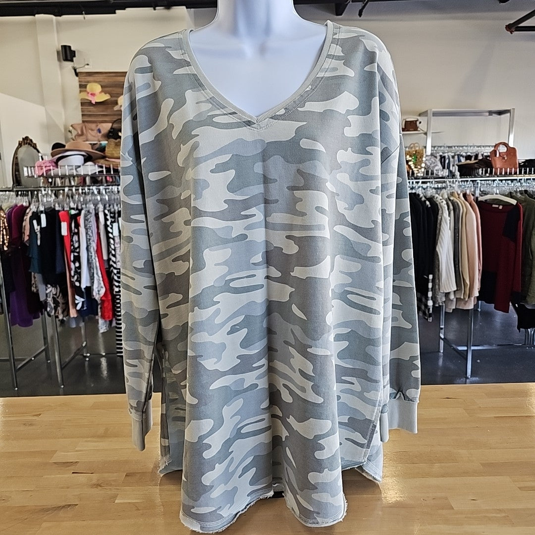 Z Supply Size L Green Longsleeve