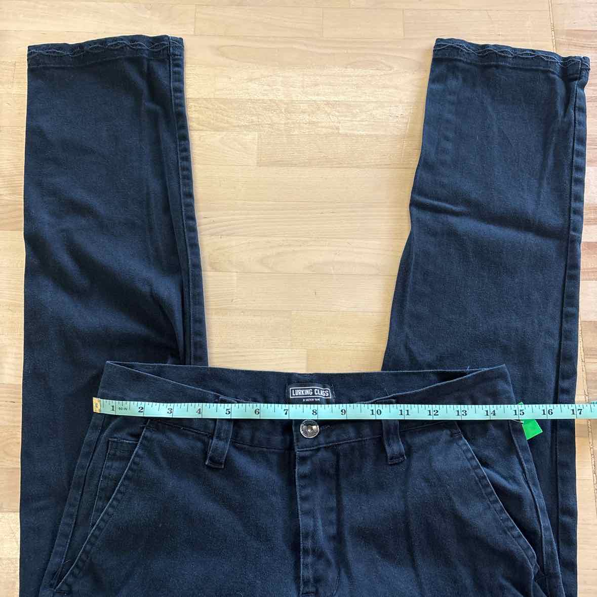 Sketchy Tank Size 30 Black MENS Pants