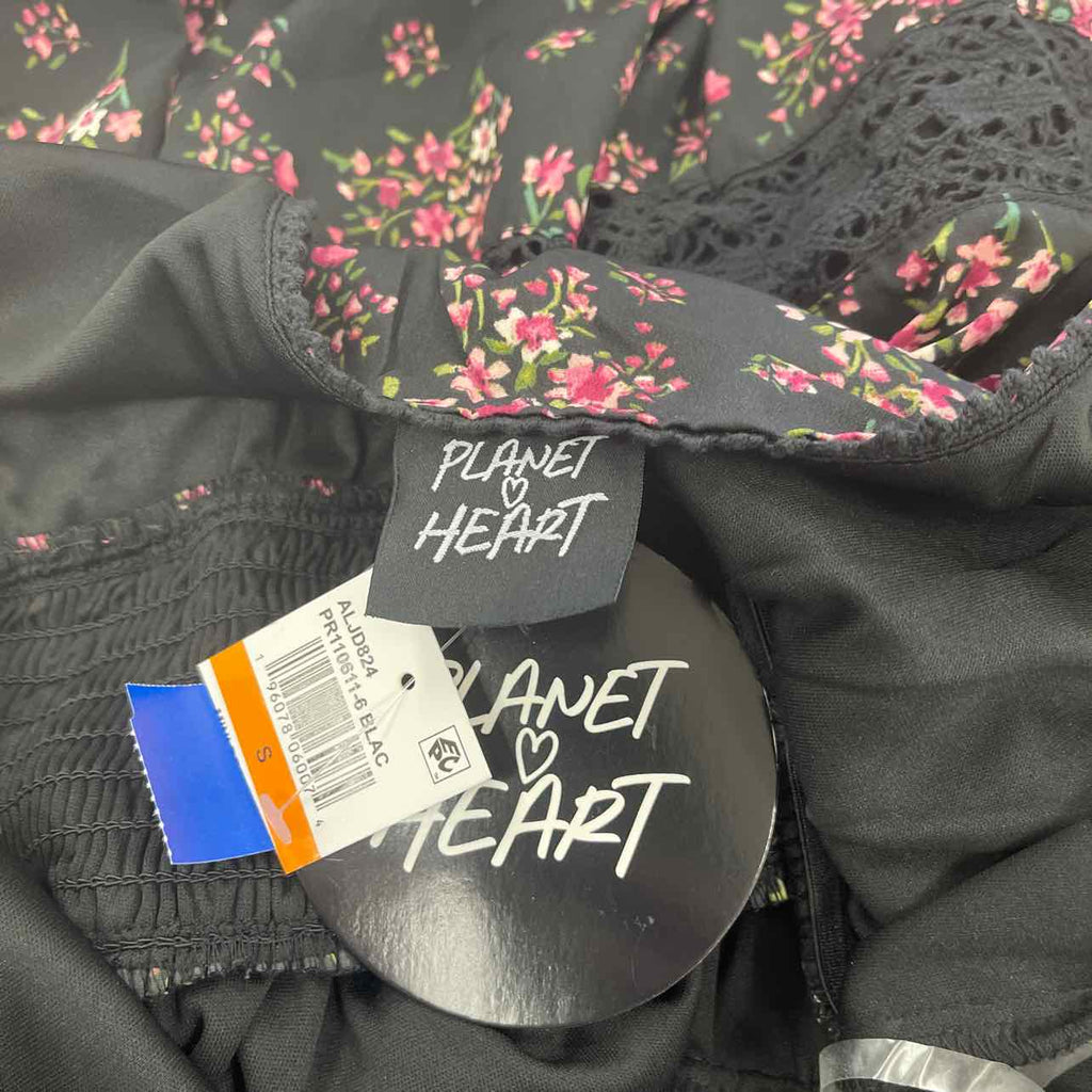 Planet Heart Size S Black New Dress