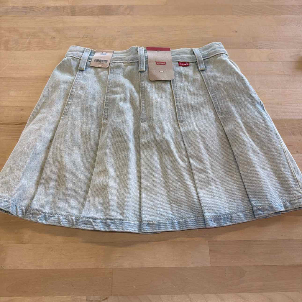Levi's Size 24 Blue Denim New Skirt