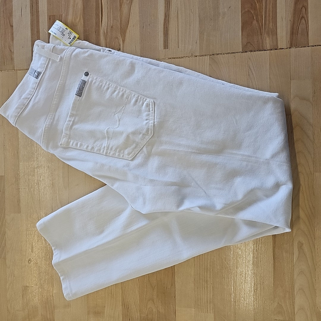 7 for all mankind Size 34 White Jeans